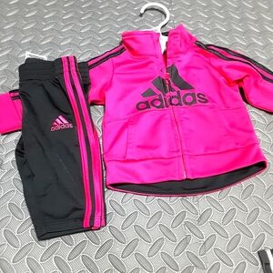 Infant girl Adidas tracksuit
